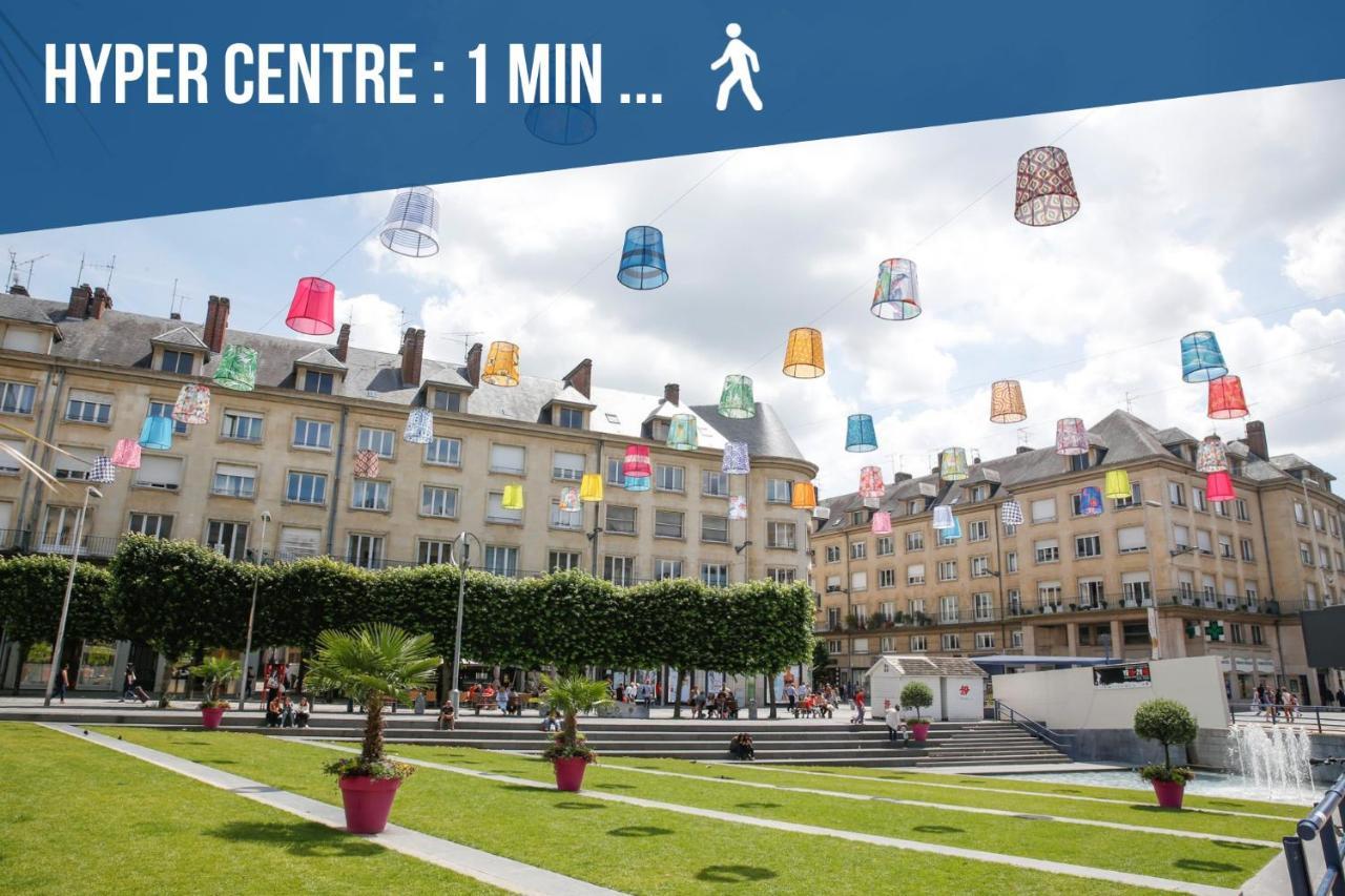 Downtown Loft - Centre Ville - Wifi - Netflix Amiens Dış mekan fotoğraf