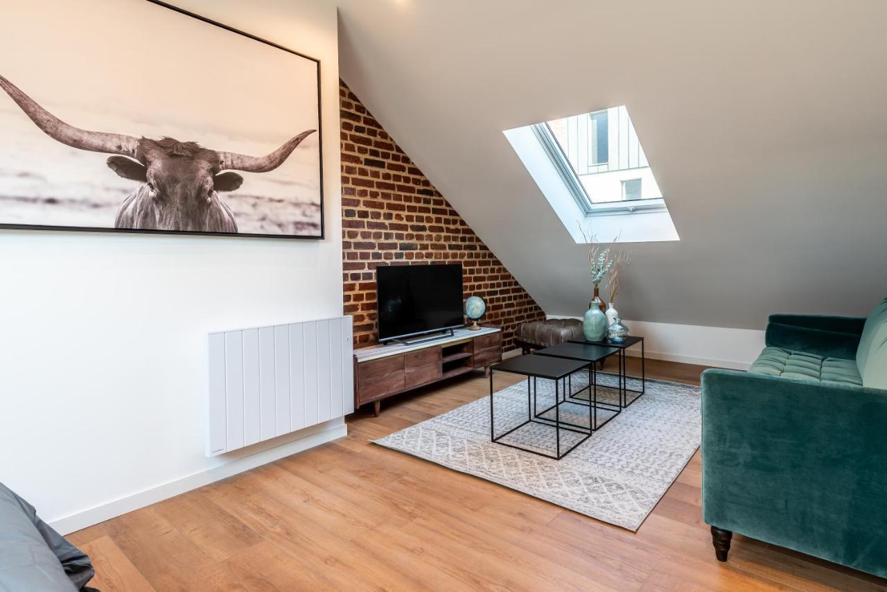 Downtown Loft - Centre Ville - Wifi - Netflix Amiens Dış mekan fotoğraf